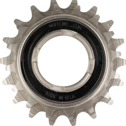 White Industries Singlespeed Double High Engagement Freewheel Tandwiel - 17/19 Tanden - Zwart Borgring