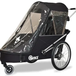 Wike Special Needs Fietskar - Inclusief Kinderwagen en Joggingset - zwart