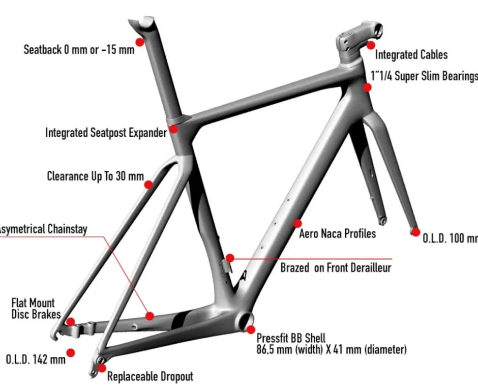 Endurance Racefietsen < Wilier FIANTE - 105 Di2 - iche 50 - Carbon racefiet - 2026 - iver back goy