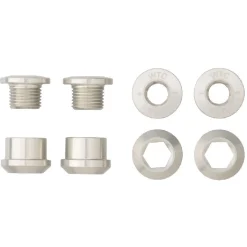 Wolf Tooth Aluminum Chainring Bolts - 6mm - 1-speed (4 pieces)