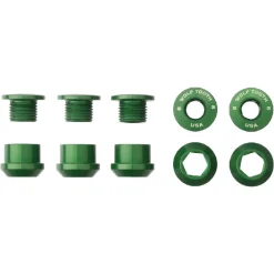 Wolf Tooth Aluminum Chainring Bolts - 6mm - 1-speed (5 pieces)