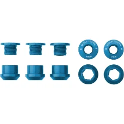 Wolf Tooth Aluminum Chainring Bolts - 6mm - 1-speed (5 pieces)