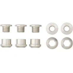 Wolf Tooth Aluminum Chainring Bolts - 6mm - 1-speed (5 pieces)