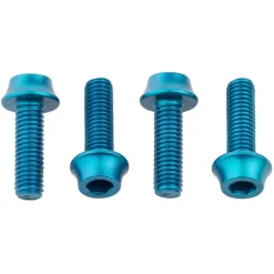 Wolf Tooth Bidonhouder Bouten - M5x15mm - turquoise