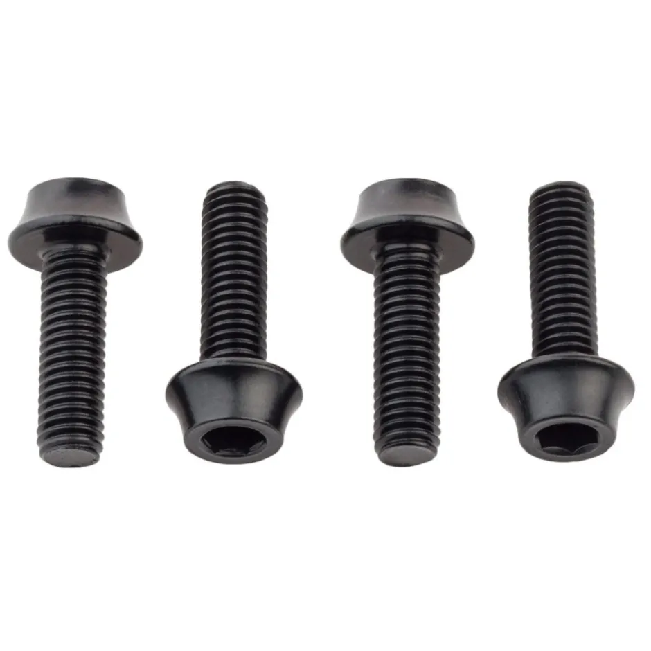 Bouten|Bidonhouders < Wolf Tooth Bidonhouder Bouten - M5x15mm - zwart