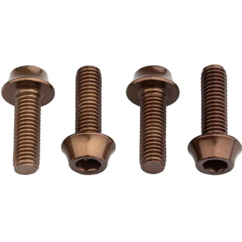 Wolf Tooth Bidonhouder Bouten - M5x15mm - espresso