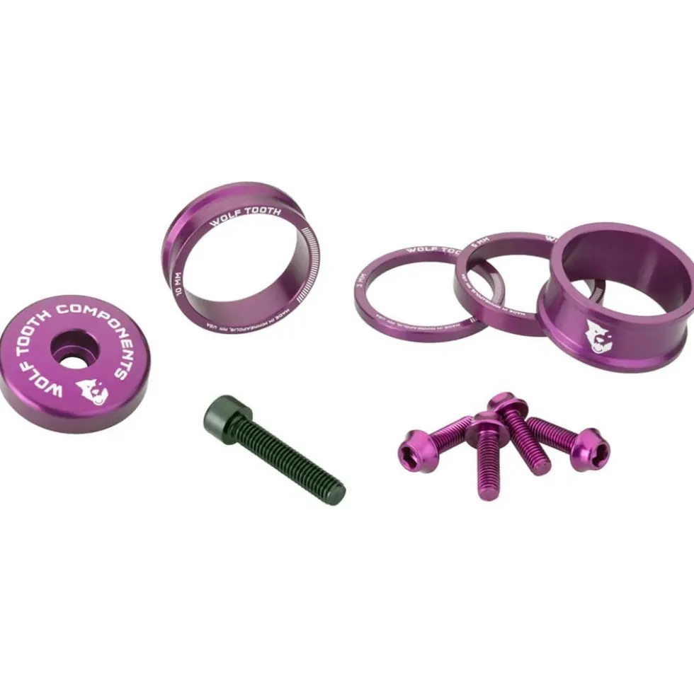 Wolf Tooth Bling Kit - ultraviolet purple