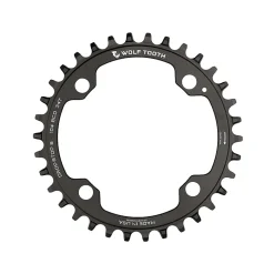 Kettingbladen < Wolf Tooth Kettingblad | 104 BCD | 4-Arm | Drop Stop B - zwart