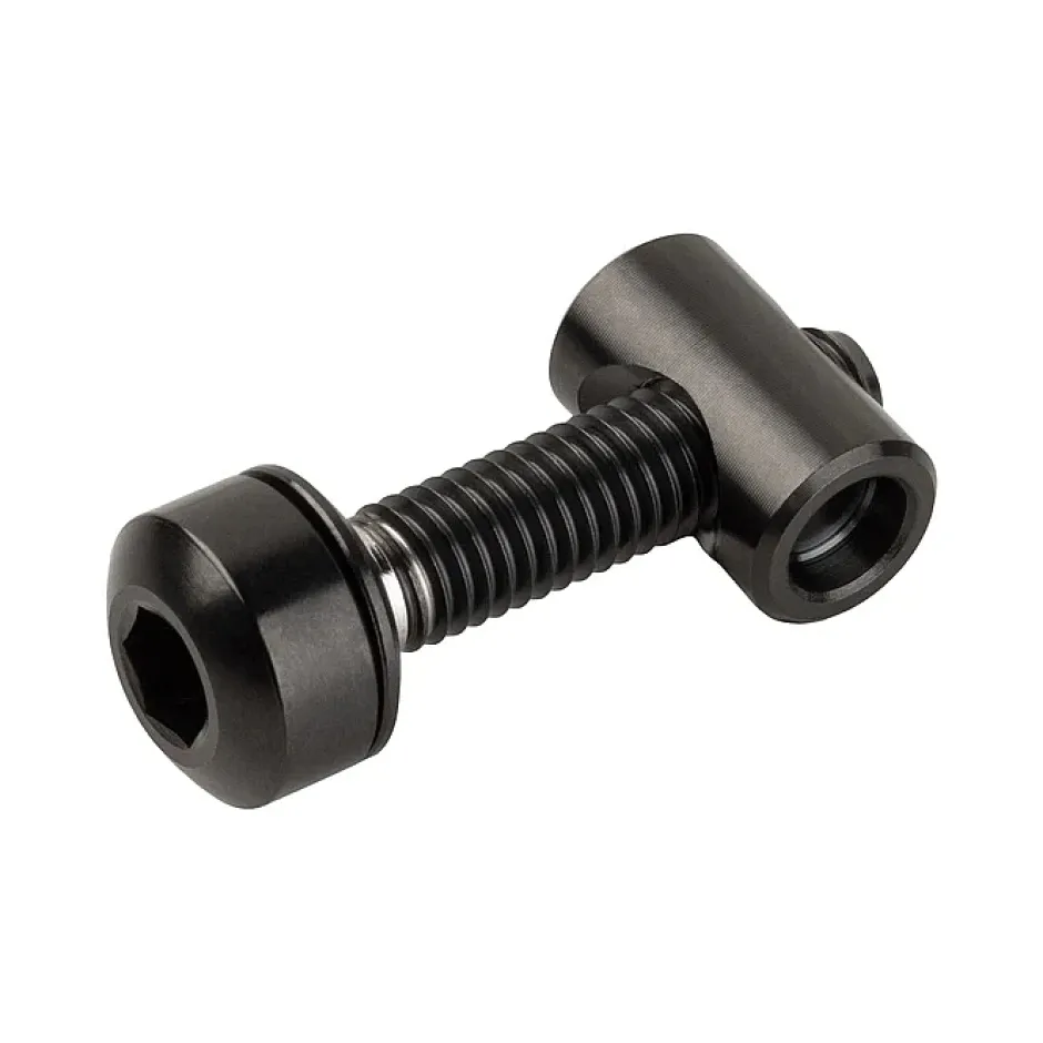 Zadelpenklemmen < Wolf Tooth Titanium Bout Upgrade Kit voor Zadelpenklem - zwart