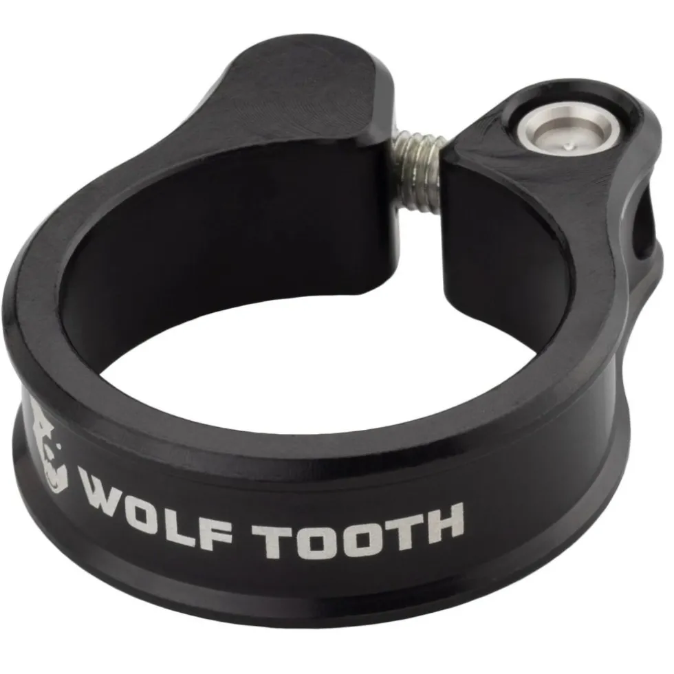 Wolf Tooth Zadelklem - 34.9mm - zwart