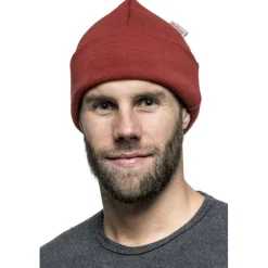 Mutsen < Woolpower Beanie Classic - rust red