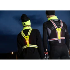 WOWOW Nokta LED Reflecterende Harnas - geel