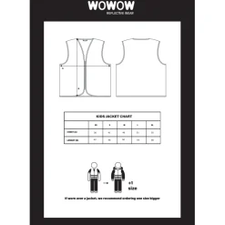 WOWOW Wasabi Veiligheidsvest Kinderen - rood