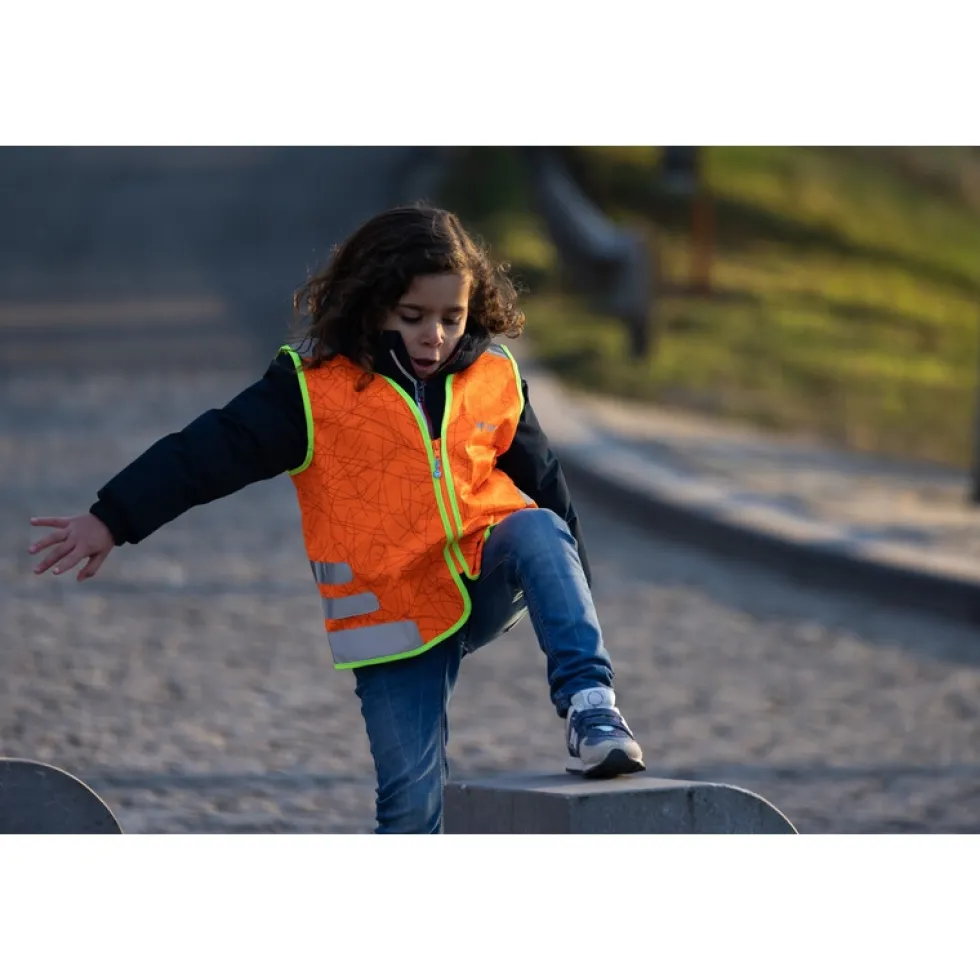 WOWOW Nutty Veiligheidsvest Kinderen - oranje