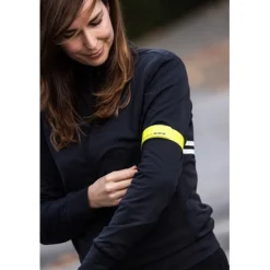 WOWOW Snap Wrap 44cm Reflecterende Band - geel