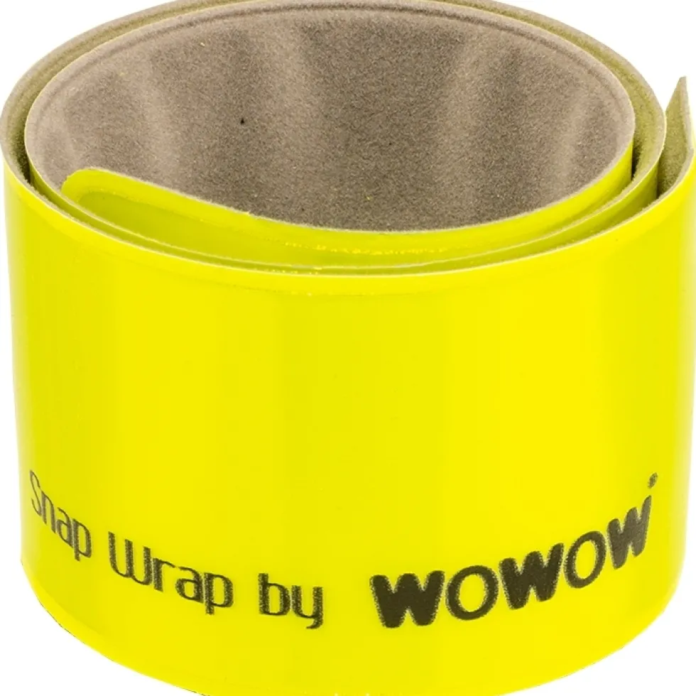 WOWOW Snap Wrap 44cm Reflecterende Band - geel