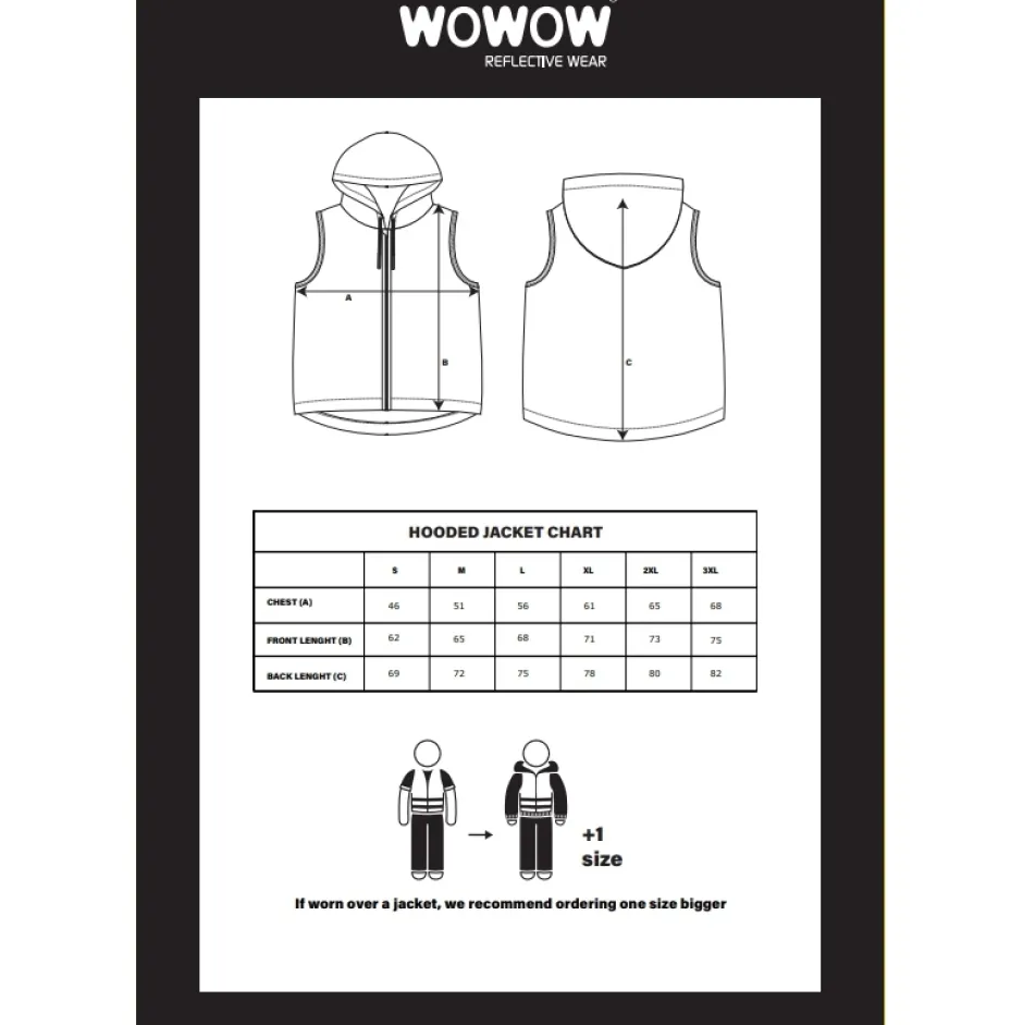 Overige Producten < WOWOW Towon Fu Refective Veiigheidvet - bauw