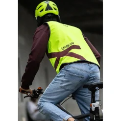 WOWOW Urban Citizen Omkeerbaar Veiligheidsvest - geel/rood