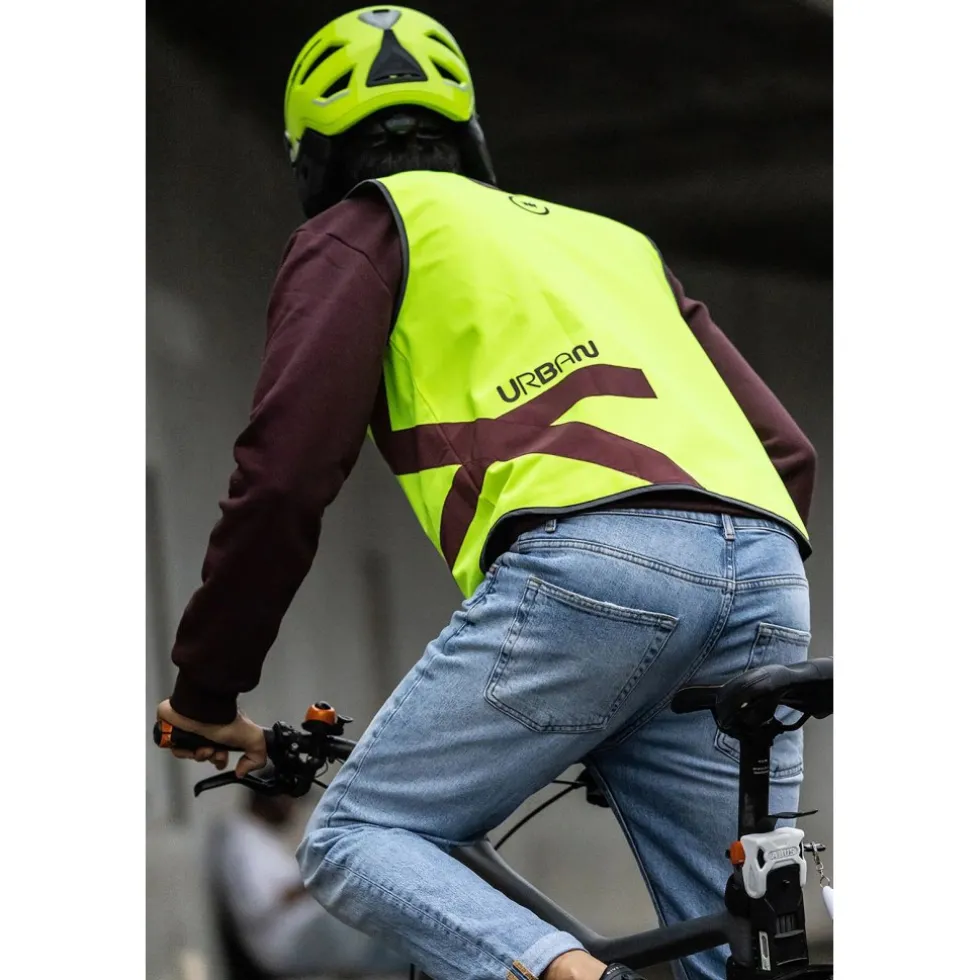 WOWOW Urban Citizen Omkeerbaar Veiligheidsvest - geel/rood