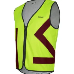 WOWOW Urban Citizen Omkeerbaar Veiligheidsvest - geel/rood