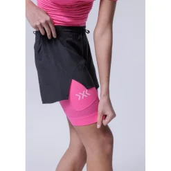 Broeken & Rokken < X-Bionic Effektor 2-In-1 hort Dae - x back/neo pink