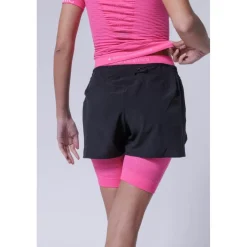 Broeken & Rokken < X-Bionic Effektor 2-In-1 hort Dae - x back/neo pink