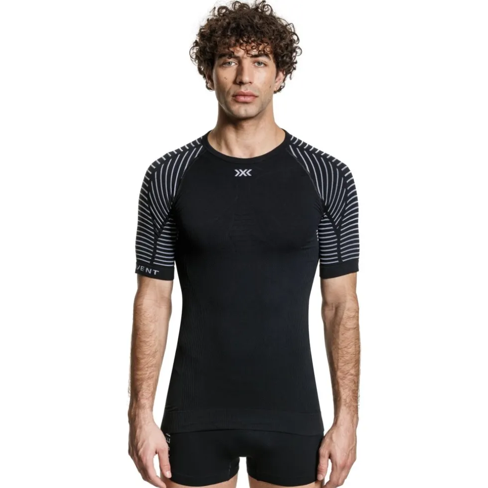 X-Bionic Invent 4.0 LT Round Neck Onderhemd Heren - opal black/arctic white