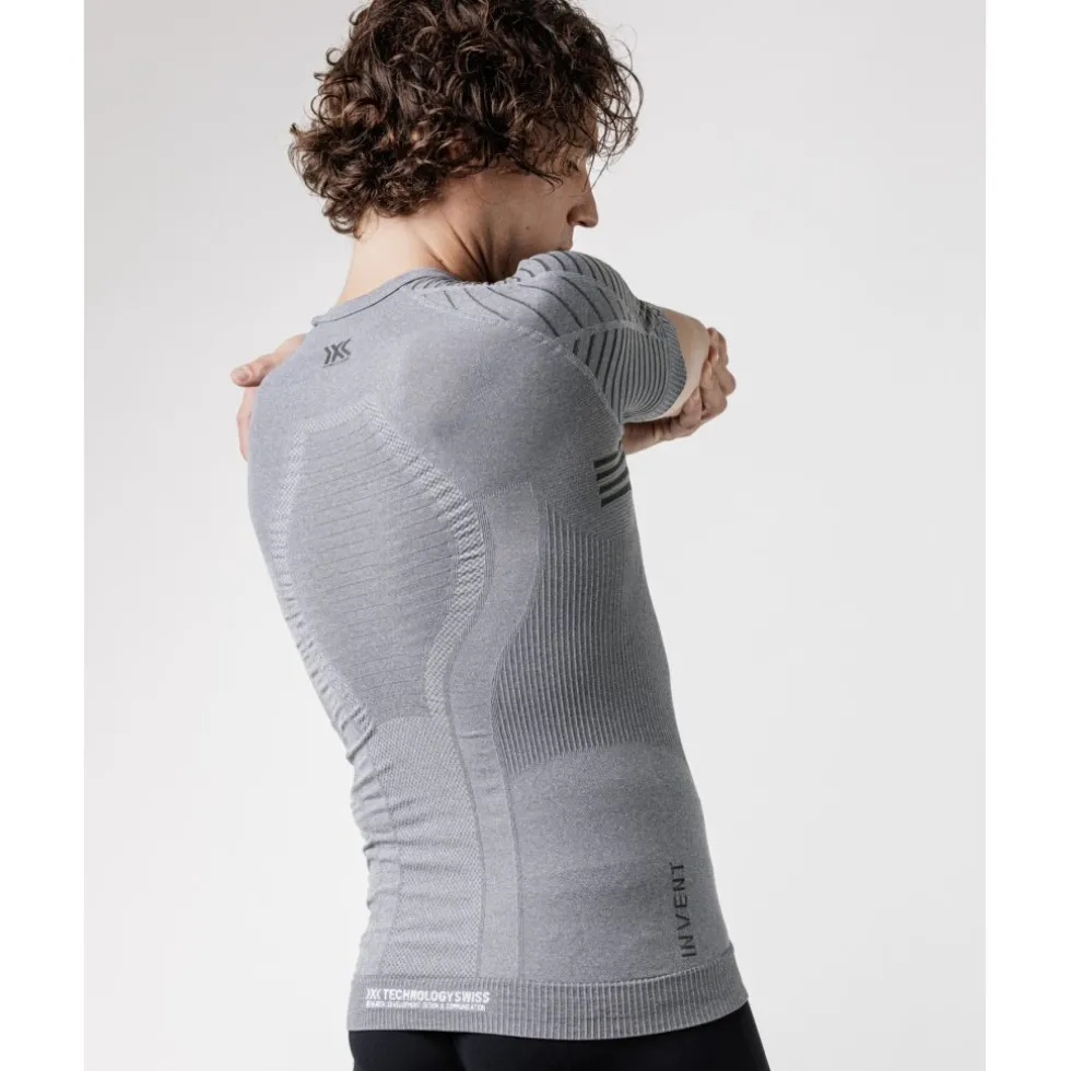 X-Bionic Invent 4.0 LT Round Neck Onderhemd Heren - opal black/arctic white