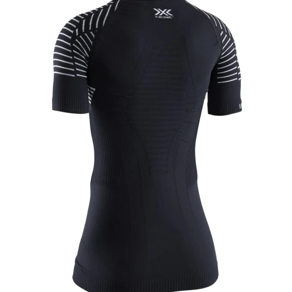 Baselayers|Ondergoed < X-Bionic Invent 4.0 T Round Neck Onderhed Dae - opa back/arctic white