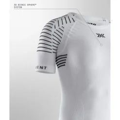 Baselayers|Ondergoed < X-Bionic Invent 4.0 T Round Neck Onderhed Dae - opa back/arctic white