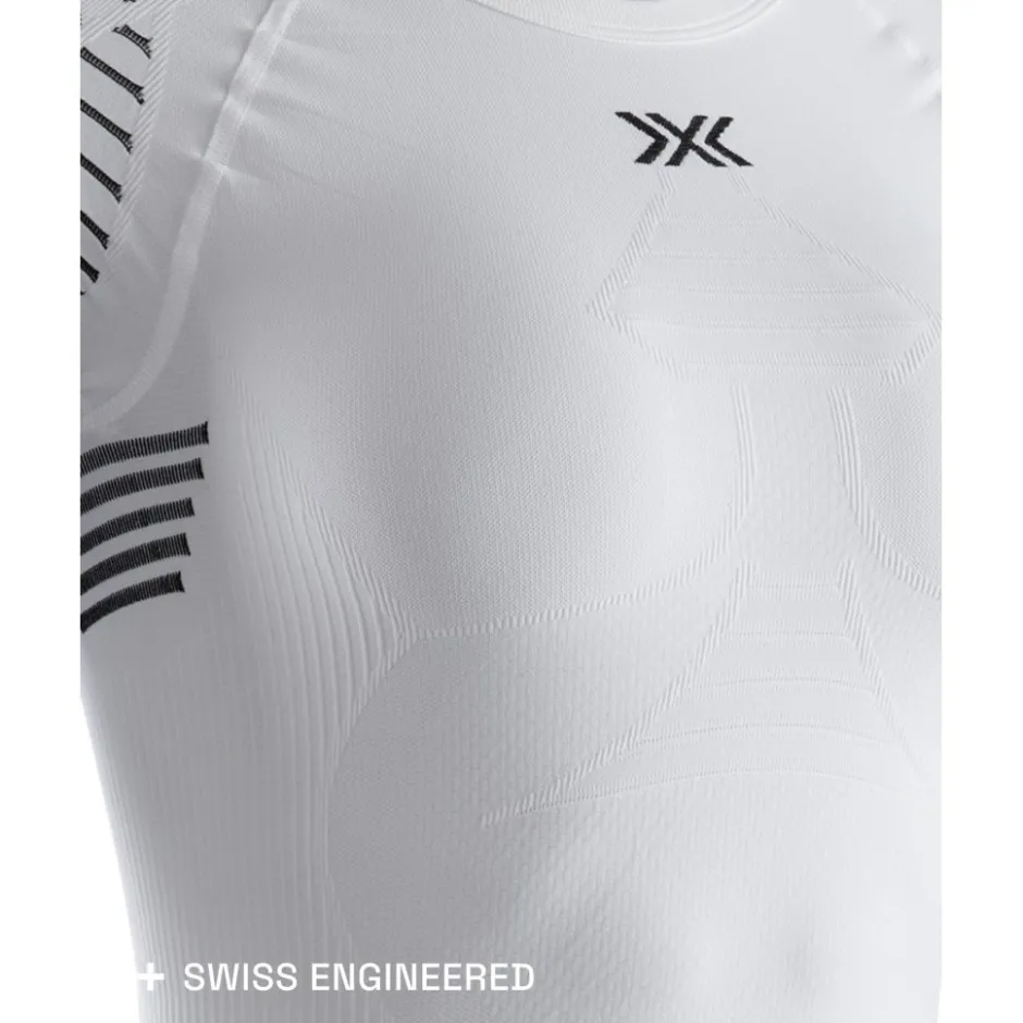Baselayers|Ondergoed < X-Bionic Invent 4.0 T Round Neck Onderhed Dae - opa back/arctic white