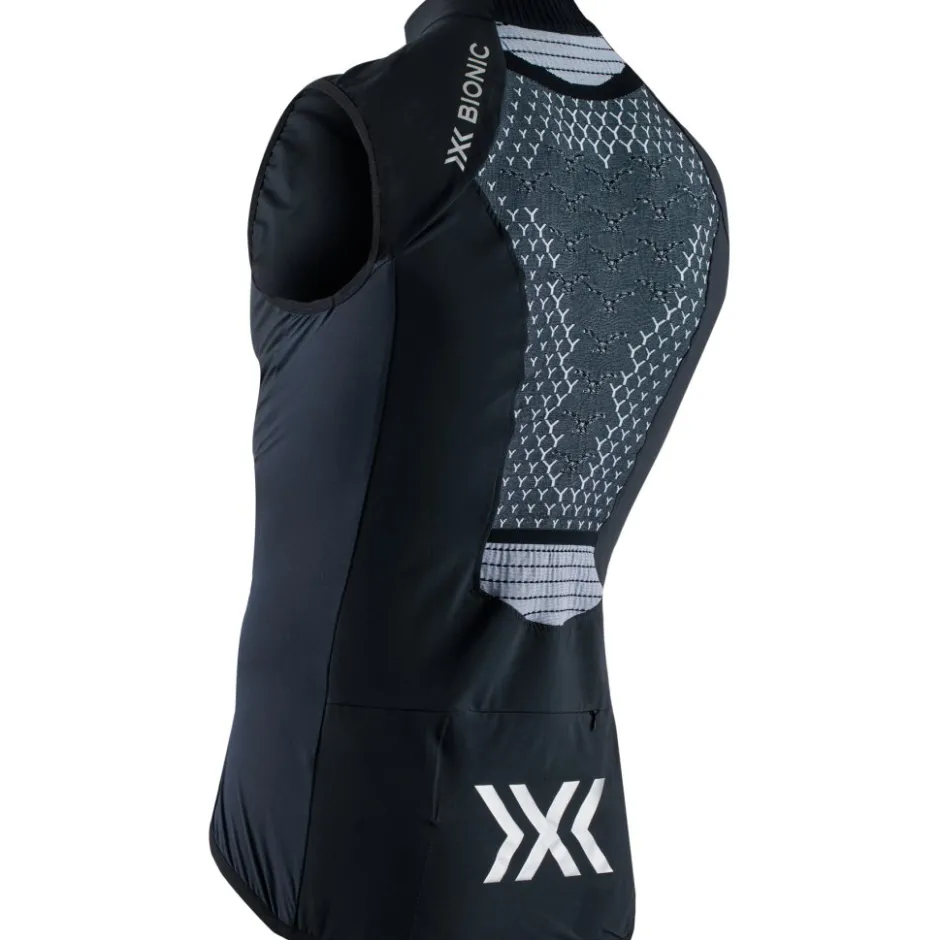 Jassen & Vesten < X-Bionic Twyce Hardloopvet Heren - opal black/arctic white