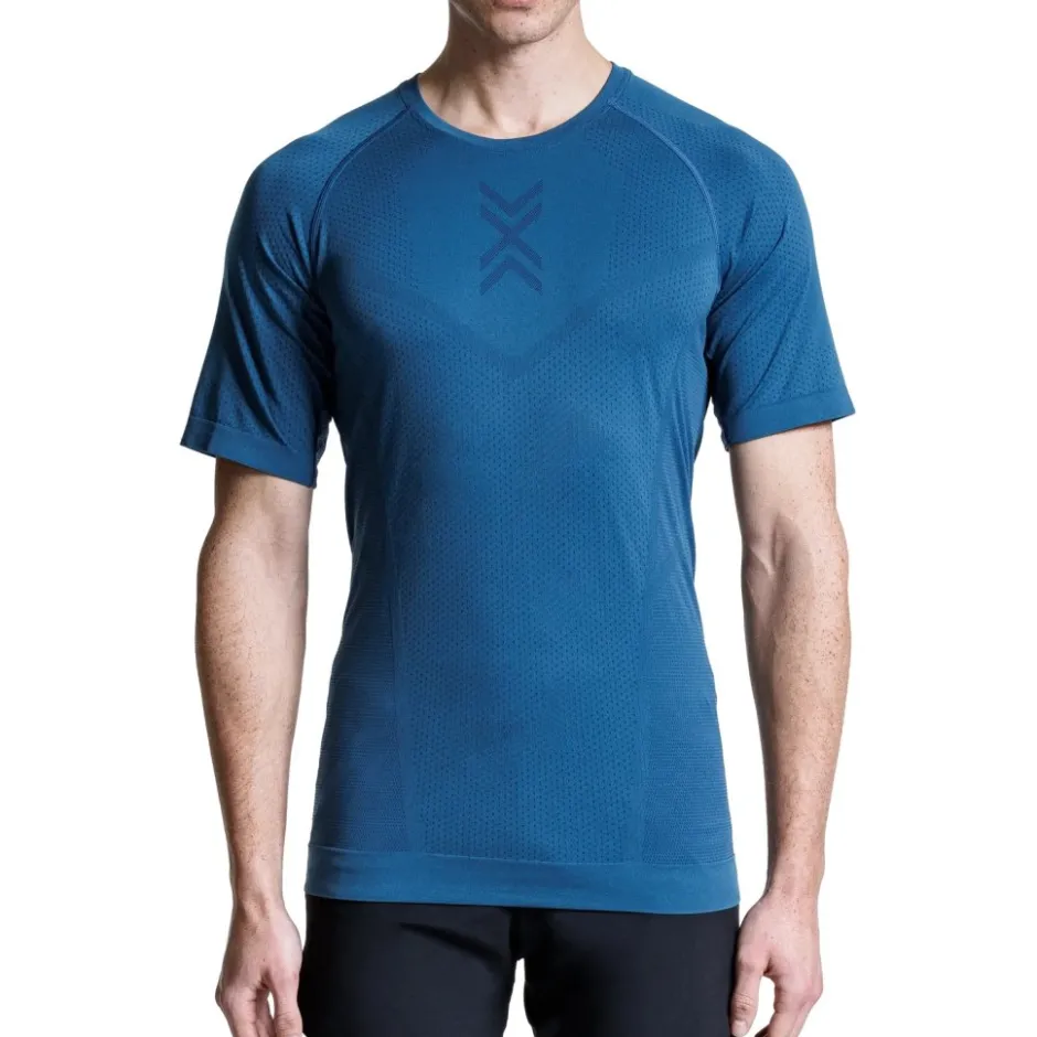 T-Shirts En Tops < X-Bionic Xceed Run Hardloopshirt Heren - slate blue/arine