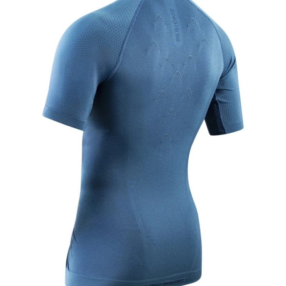 T-Shirts En Tops < X-Bionic Xceed Run Hardloopshirt Heren - slate blue/arine