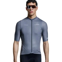 Wielershirts < X-Bionic Corefuion Ride Fiettrui Heren - rhino grey