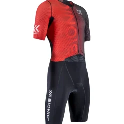 X-Bionic Dragonfly 5G Trisuit Heren - rood/zwart
