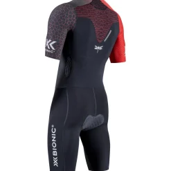 X-Bionic Dragonfly 5G Trisuit Heren - rood/zwart