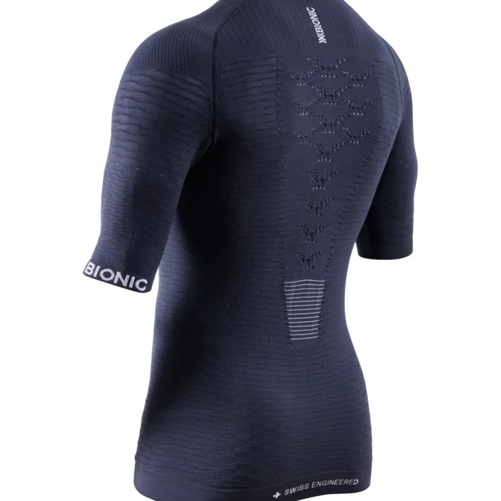 X-Bionic Effektor Hardloopshirt Heren - x black/x white
