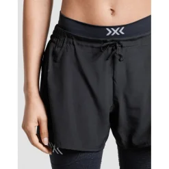 X-Bionic Effektor 2-In-1 Shorts Dames - black/X black
