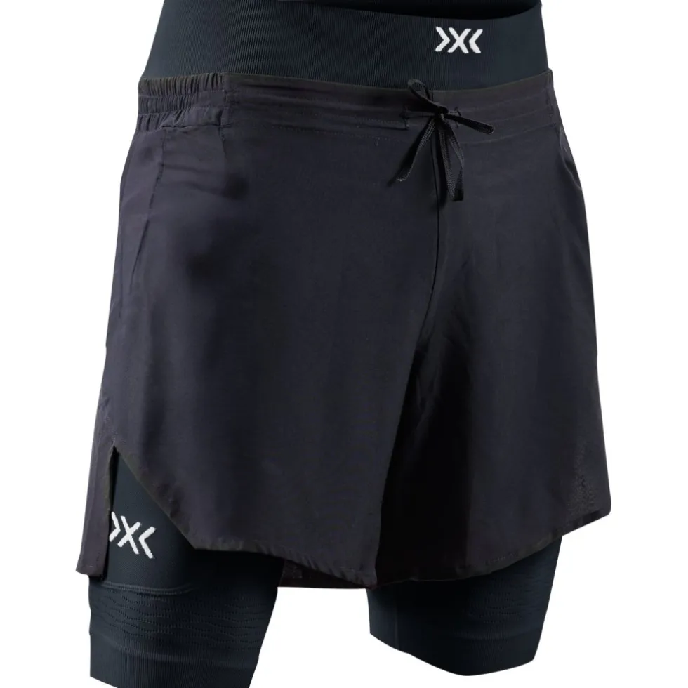 X-Bionic Effektor 2-In-1 Shorts Heren - x black/x black