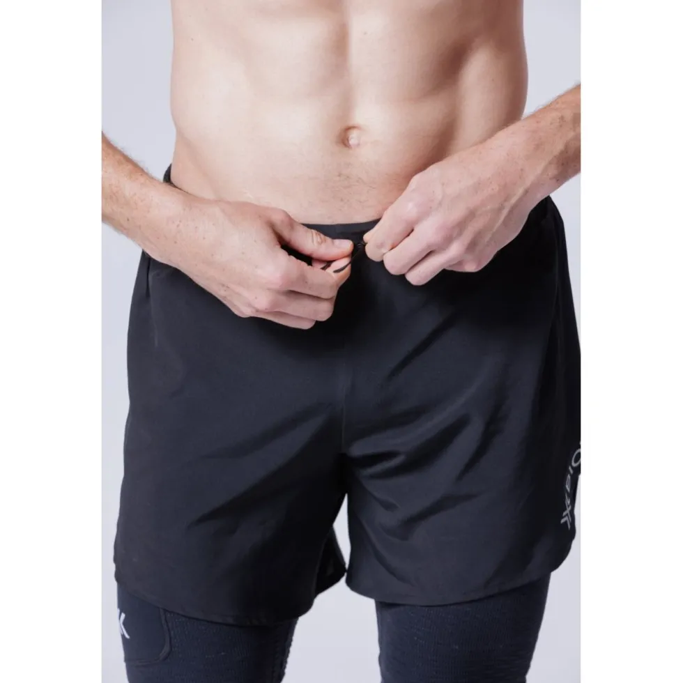X-Bionic Effektor 2-In-1 Shorts Heren - x black/x black