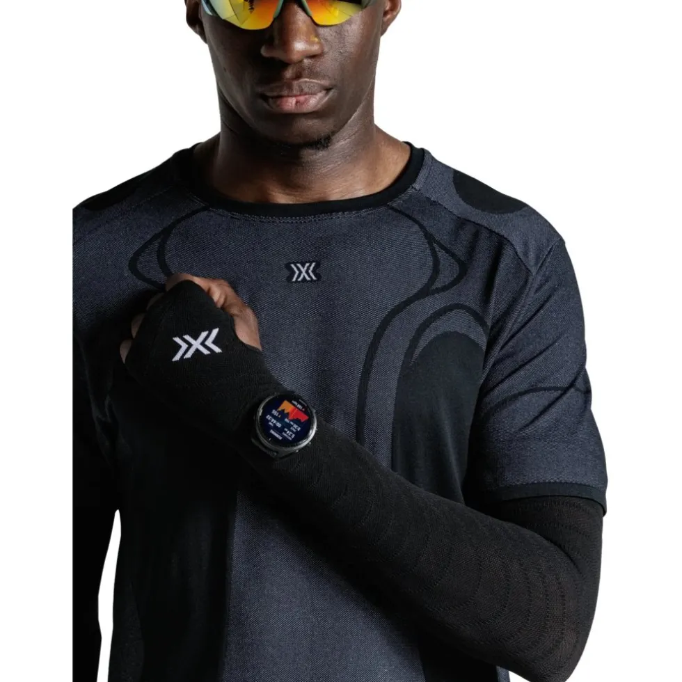 X-Bionic Hardlopen-armwarmers - x black