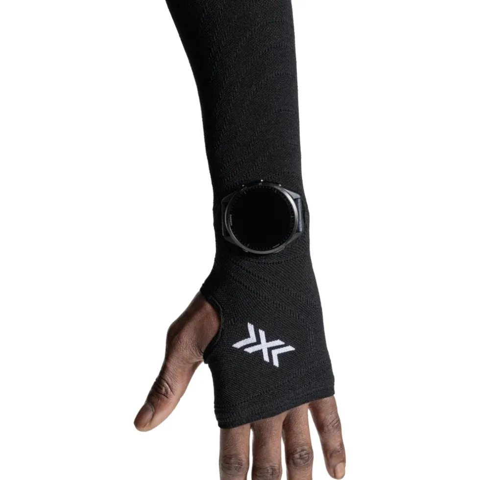 X-Bionic Hardlopen-armwarmers - x black