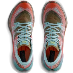 X-Bionic Terraskin X02 Trailrunningschoenen - burnt red/aqua/dark kaki