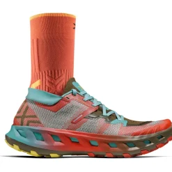 X-Bionic Terraskin X02 Trailrunningschoenen - burnt red/aqua/dark kaki