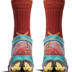 X-Bionic Terraskin X02 Trailrunningschoenen - burnt red/aqua/dark kaki