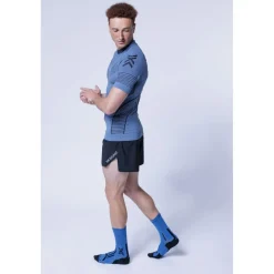 X-Bionic Twyce Race Shirt Heren - slate blue/x black