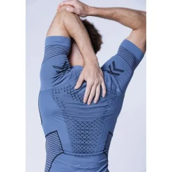 X-Bionic Twyce Race Shirt Heren - slate blue/x black