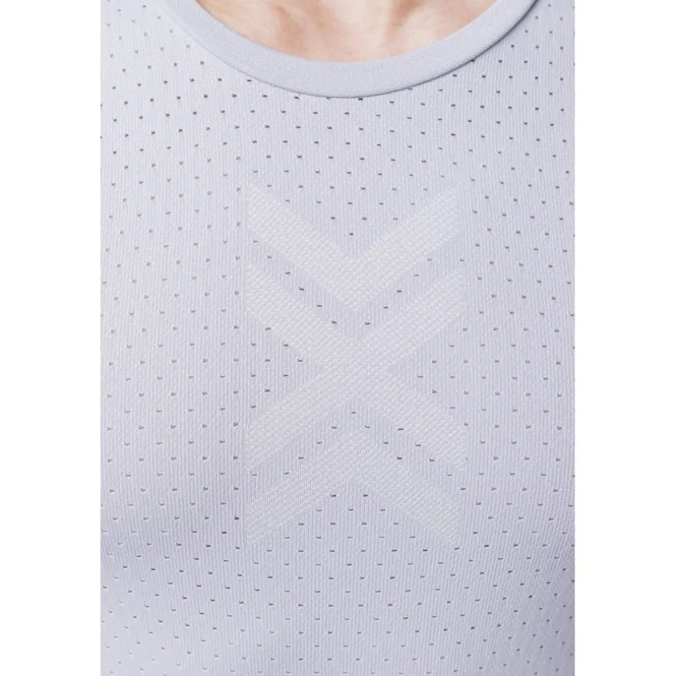 X-Bionic Xceed Ride Baselayer Top Unisex - seal grey/silver grey