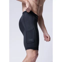 Broeken & Rokken < X-Bionic Xceed Run Hardoophort Heren - x back/rhino grey